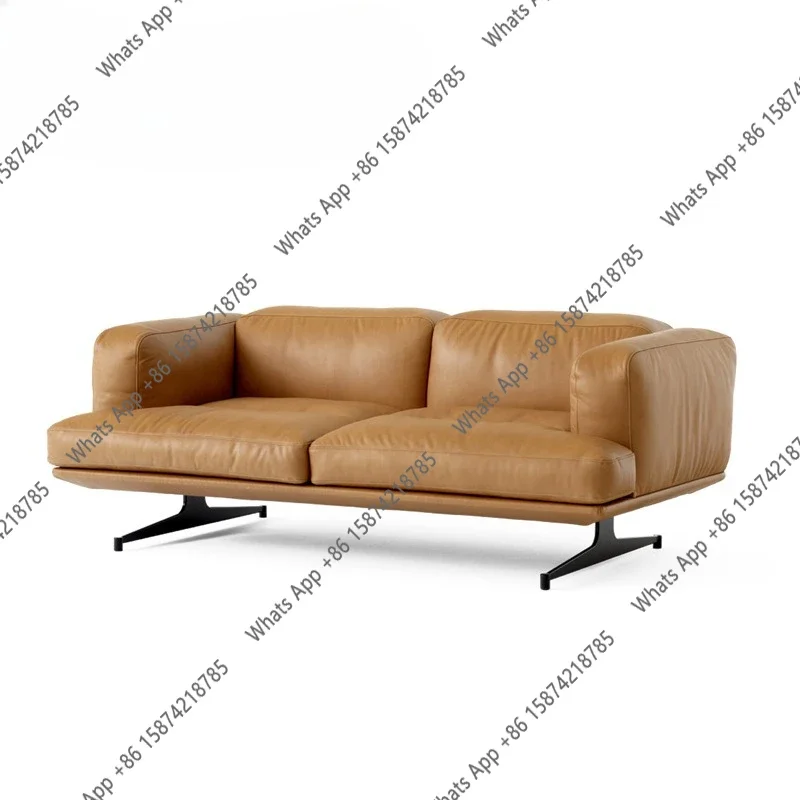 N67 Minimal light luxury designer furniture Italian small apartment balcony InlandAV23 multi-person hug sofa