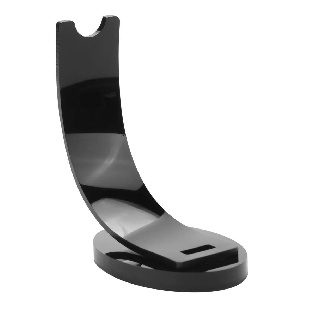 Acrílico Caneta Esferográfica Display Stand, lápis titular, caneta-tinteiro Rack, preto, 2 pcs