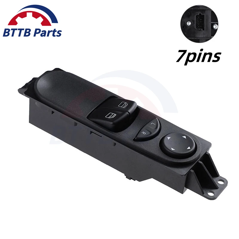 

A6395450913 7pins Master Power Window Switch For Mercedes -Benz W639 Vito Mixto Kasten 2003-2015 6395450913