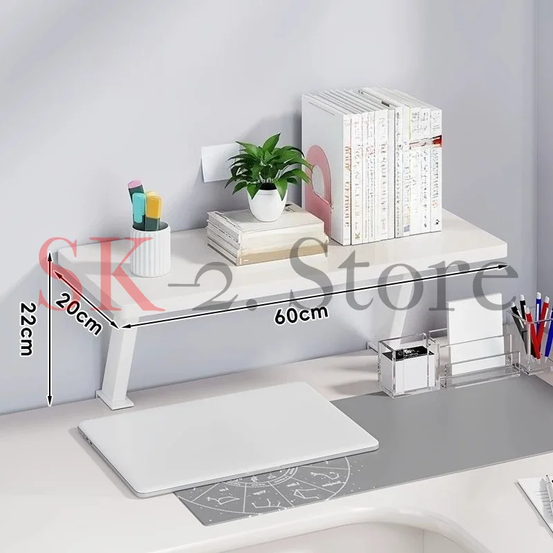 Table storage rack Study table Bookshelf Layered support bracket Desktop shelf Height increase rack