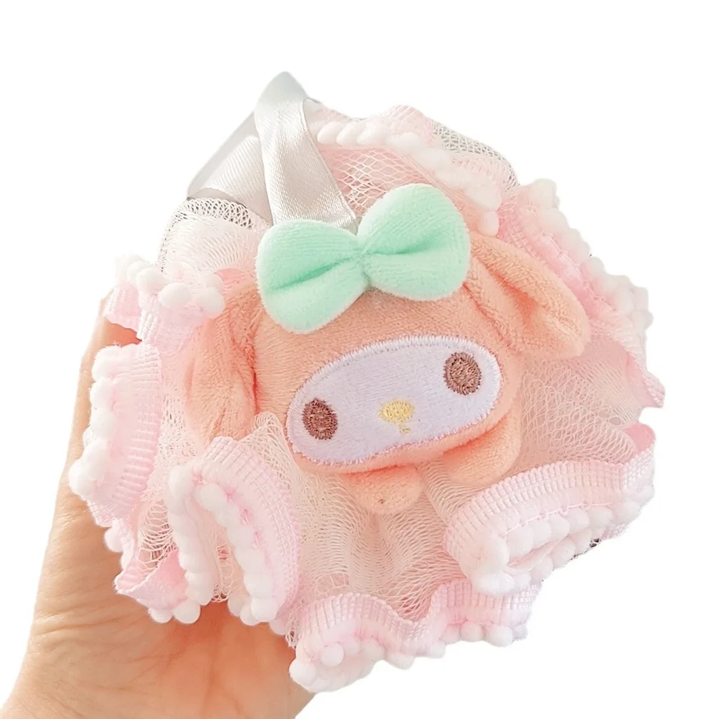 Shower Ball Girl Bubble Cute Extra Large Bath Bag Insoluble Baby Shower Sponge Household Gentle Exfoliation Back Scrub Tool