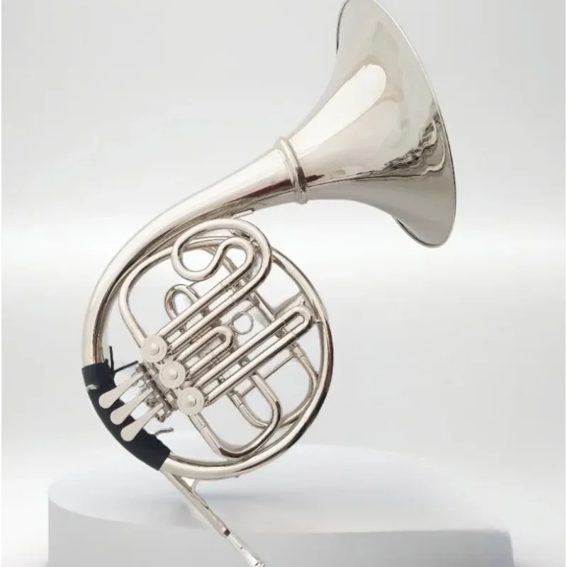 Three-key Single-row French Horn In Bb Tuning Split French Horn For Beginner Exams Band Performance Wind Instrument