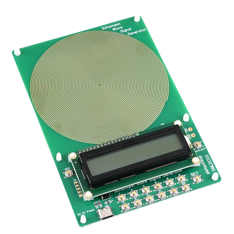 B03B-0.1Hz-30000Hz Schumann Resonance Pulse Sine Wave Generator Audio Frequency Saved When Power OFF