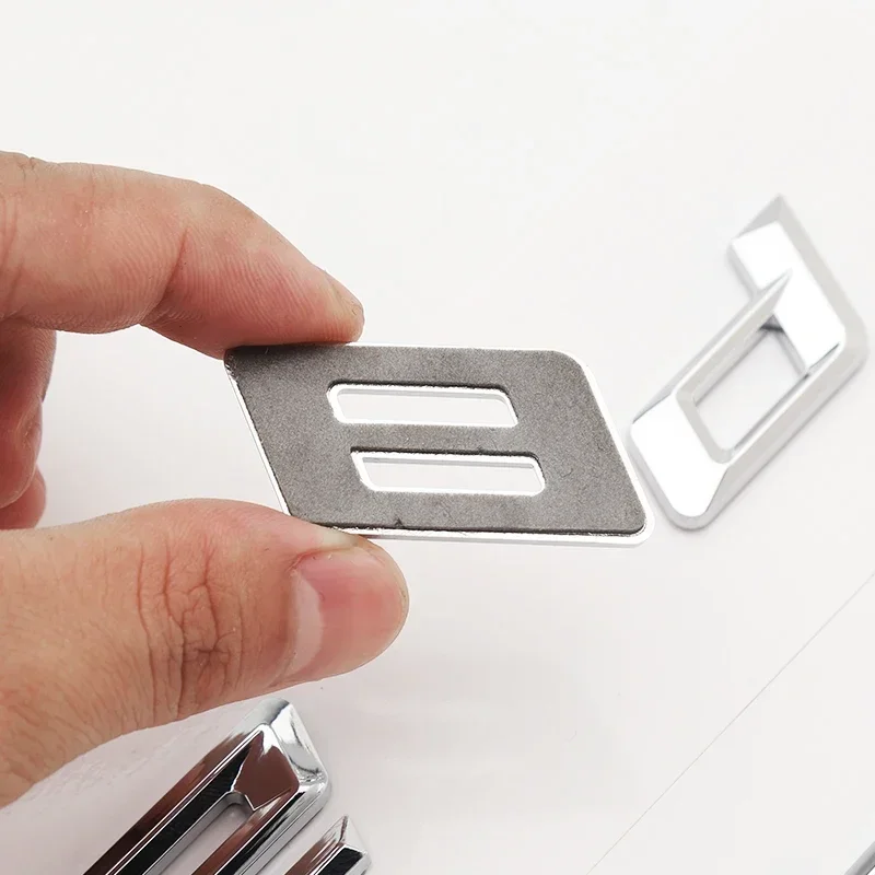 for new font number 316i 318d 320i 325i letters 328d 330i 340i GT Badge ABS 3 Series E90 E46 F30 car rear enclosure sticker