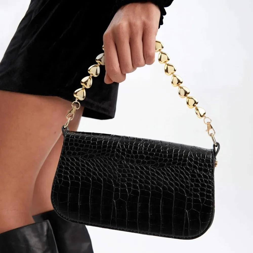 New Love Design Purse Extender Chain Length Adjustment Versatile Bag Charm Chain Beautiful Premium Handbag Straps for Handbags