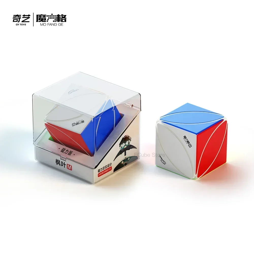 [ECube] QiYi Ivy Cube ของเล่นแม่เหล็ก Magic Cube MoFangGe Maple Leaf Shape เปลี่ยนการศึกษาเด็กความเร็วปริศนาของเล่น