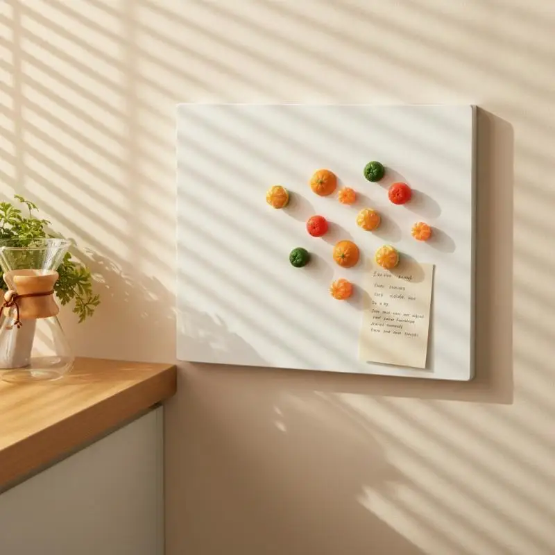 3Pcs Creative Cute Orange Refrigerator Magnet Kindergarten Teaching Office Home Decoration Fun Message Board