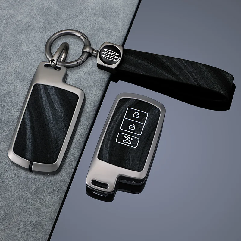 トヨタ用亜鉛合金カーキーケース,保護シェル,カーアクセサリー,カムリ,カローラ,rav4,ハイランダー,アバロン,2015, 2016, 2017, 2018