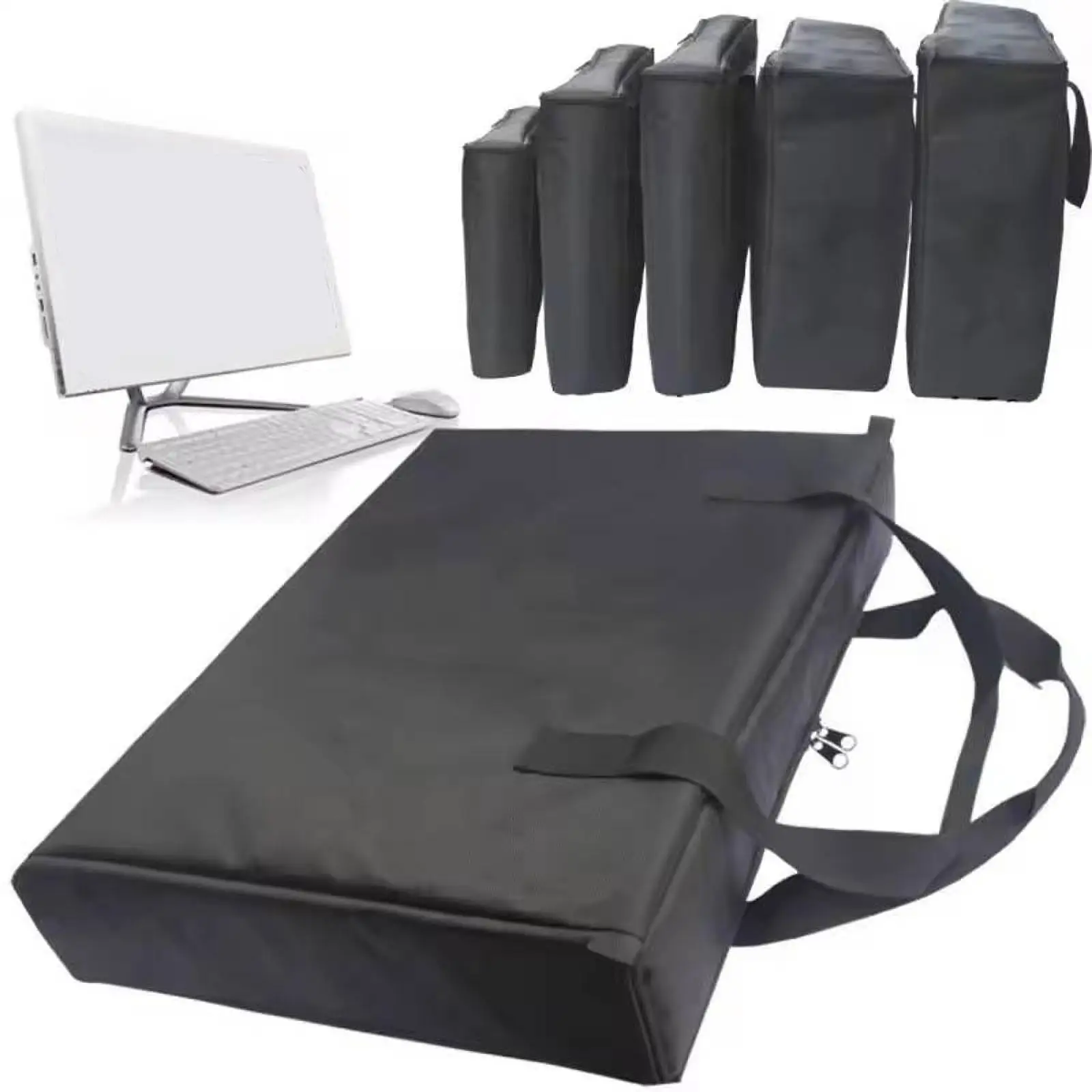 Computer Handbag Thickened Laptop Case Sleeve for Keyboard and Accessories