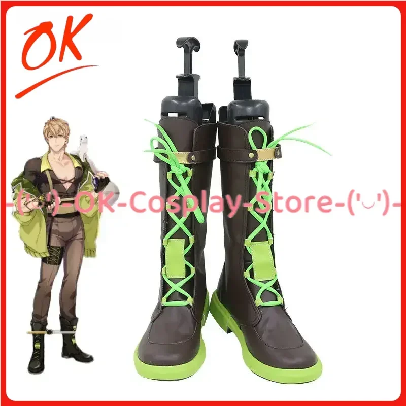 [Personalizzato] Nu: Carnevale Quincy Scarpe Cosplay Gioco Anime Gioco di ruolo Costume Prop Halloween Carnevale Festa Festa Stivali in pelle PU