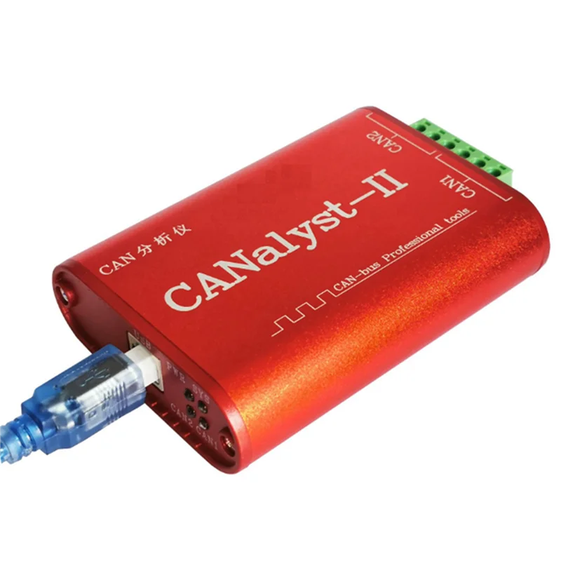 WCS-3X PODE Analisador Canopen J1939 USBCAN-2II Conversor Compatível com ZLG USB para PODE Usbalyst-II