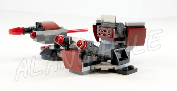 109pcs Star Plan Galactic Empire Battle Pack Troopers Dual Stud Blaster Station 10573 Building Blocks Toy Compatible With Model