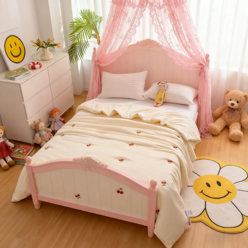 

Breathable Skin-Friendly Winter Comforter Set - Heavy Warm Embroidery Pattern All Season Bedding for Home and College Dorm