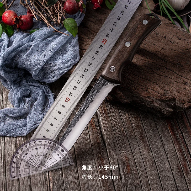 XUANTENG forja, abertar, cuchillo para cortar huesos, cuchillo para cortar pescado especializado para abertar cerdos, ovejas y peces