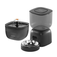 Best New Products Smart Wifi Pet Feeder and Water Fountain Pet Set Automatic Pet Feeder Cat Water Dispenser