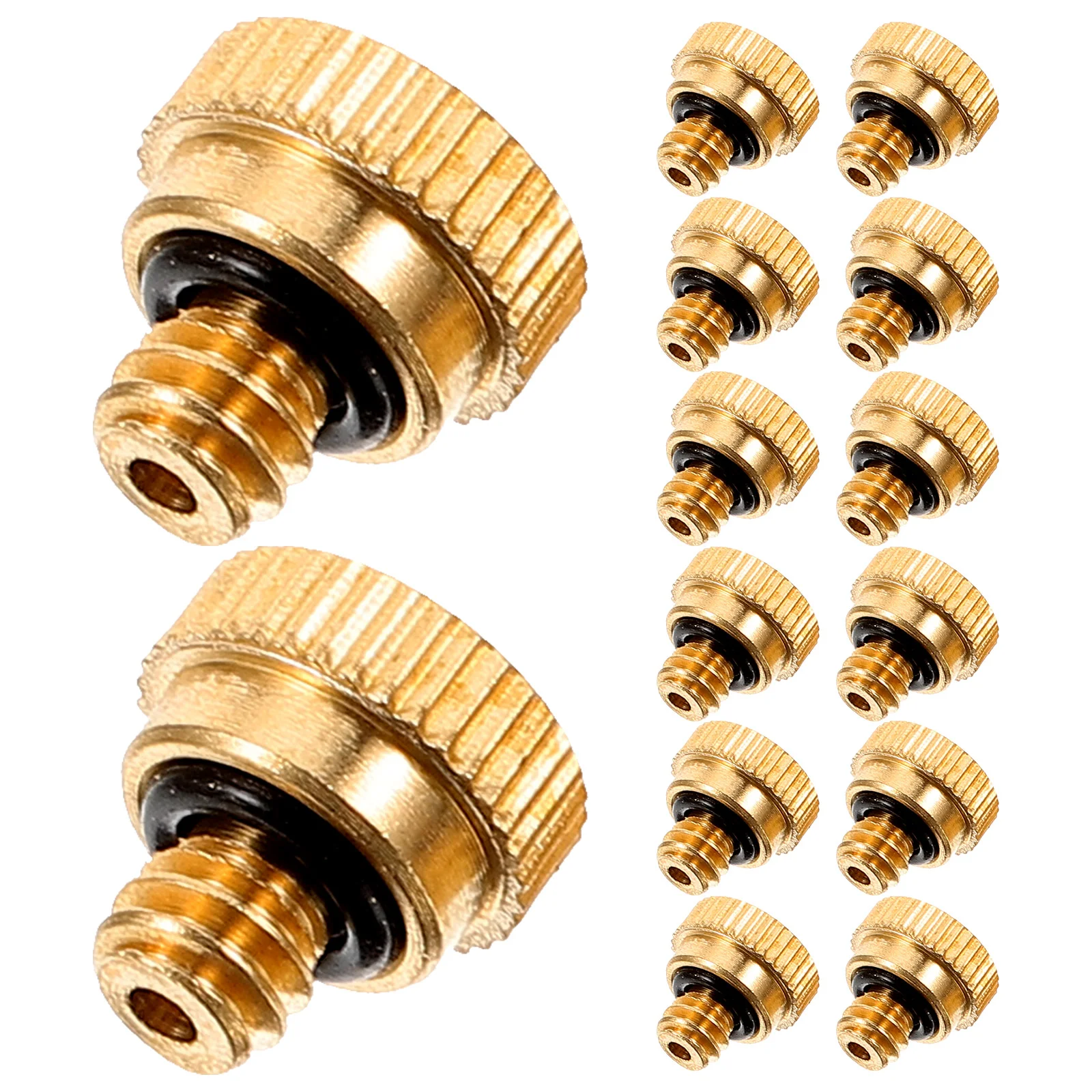 

30 in Energy-saving Nozzles Leak-proof Brass Misting Lead-free Thread Durable Long-lasting Low Pressure for Cooling Stystem