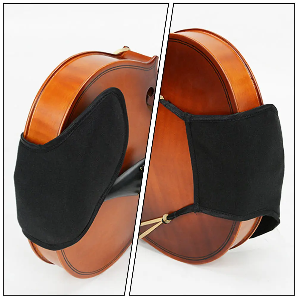 

1pc Violin Shoulder Rest 1/2 Size Comfortable Support Cushion Cotton Chin Pad For Long Practice Instrument Accessories