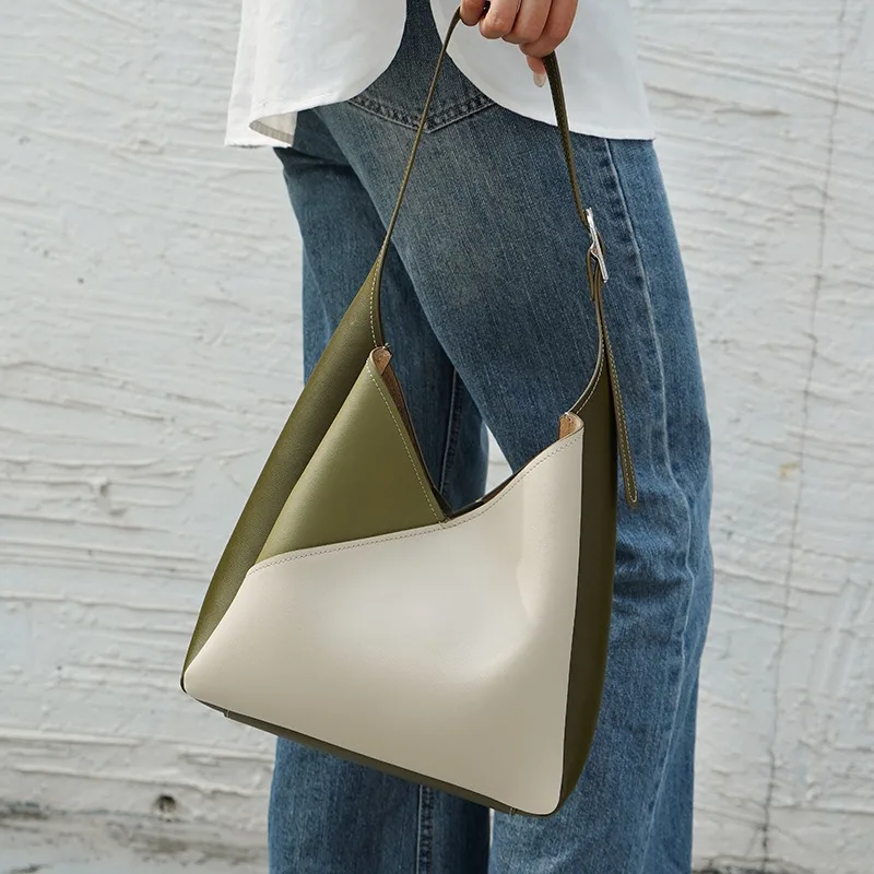 

Кожаная сумка-мессенджер с мягкой на ощупь поверхностью, элегантный винтажный дизайн в парижском стиле, классическая повседневная простая сумка-тоут, нежная на ощупь, для женщин на каждый день