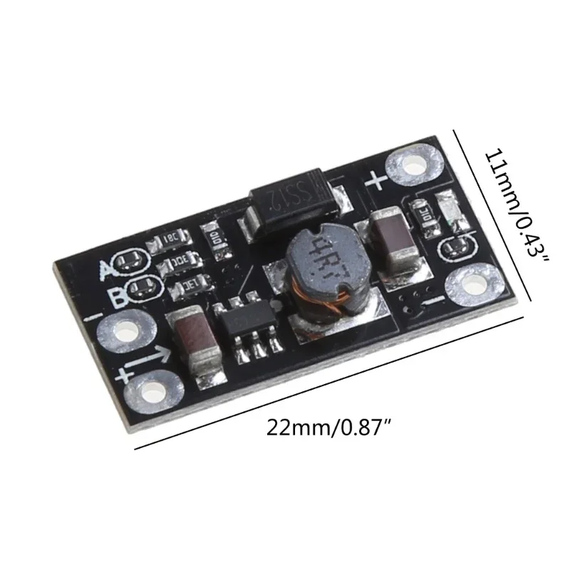 Mini Module multifonction DIY, panneau élévateur 5V/8V/9V avec LED