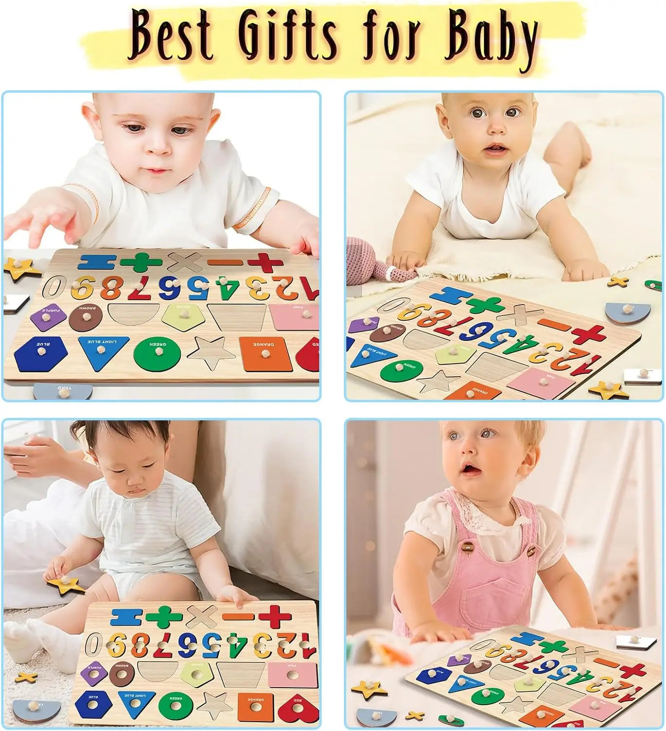 Puzzle de chiffres et de couleurs : cadeau parfait pour les enfants en toute occasion