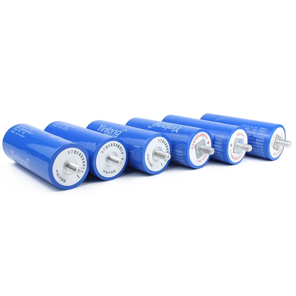 HAKADI 2.3V 35Ah 66160 LTO Cylindrical Batteries 6-24PCS Original Brand New Yinlong Cell For DIY Power Grid Solar System