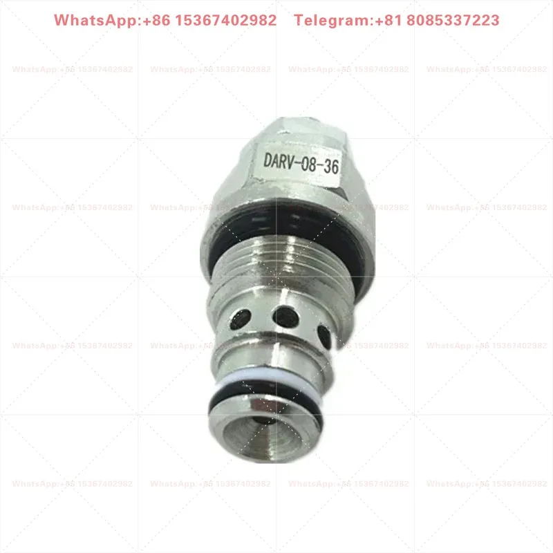 Hydraulic Threaded Cartridge Valve,  Direct Operated Relief Valve DARV08/10-20 RV08-36, Industrial Hydraulic Pressure Control