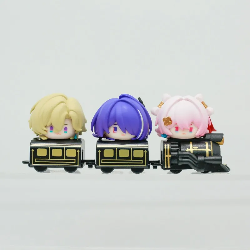 Honka Star Rail Stacking March Blind Bag Mystery Blind Box Spielzeug Acheron Firefly Aventurin Puppe Modell Spielzeug Kinder Geschenke