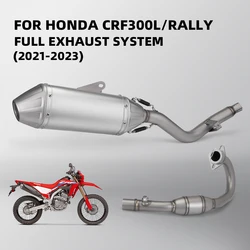 Full exhaust off-road system for CRF300L / Rally CRF300 2021-2023 S H3SO10