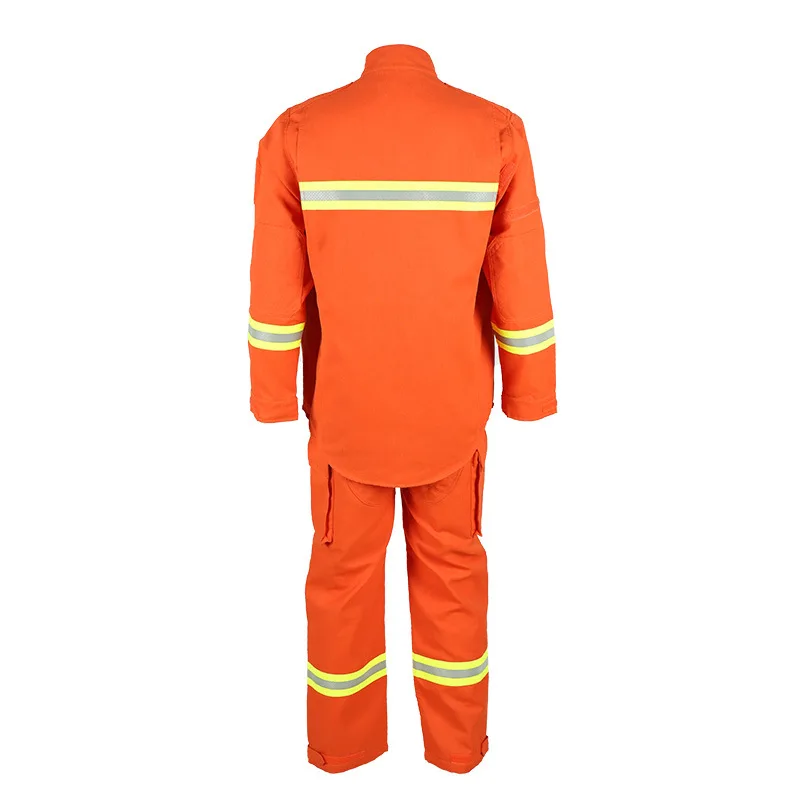 Safety fighter uniform  fighting service emergency rescue suit for man