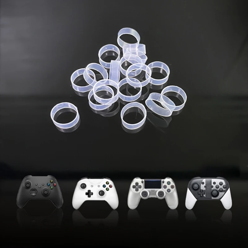 แหวนป้องกันที่มองไม่เห็นสำหรับ / PS4 / ซิลิโคนยืดหยุ่นแหวน Dropship