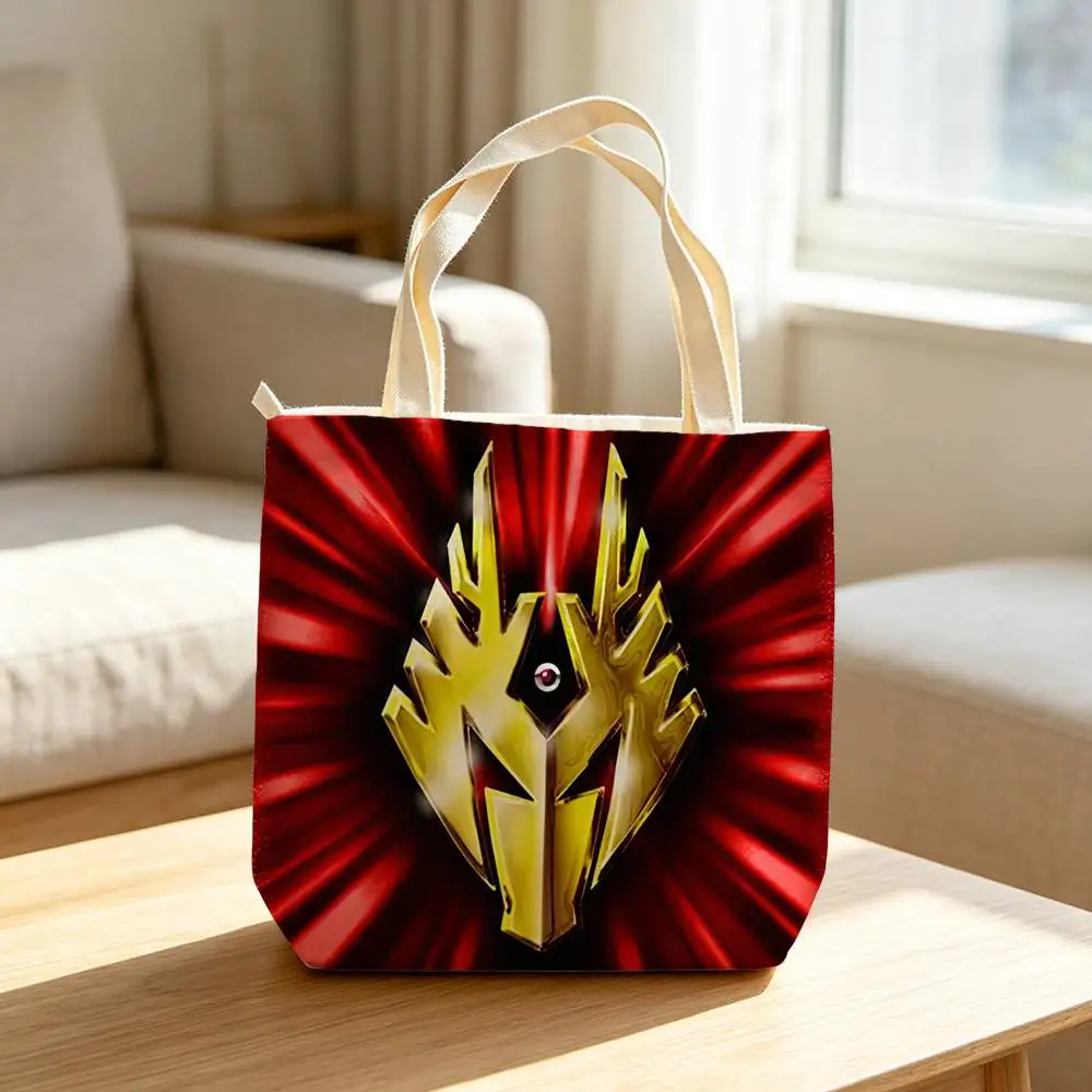 KaMENes Rider R-RyukiS x Knight  Storage Bags Waterproof Canvas bags suitable for going to class, shopping, gifts, and commuting