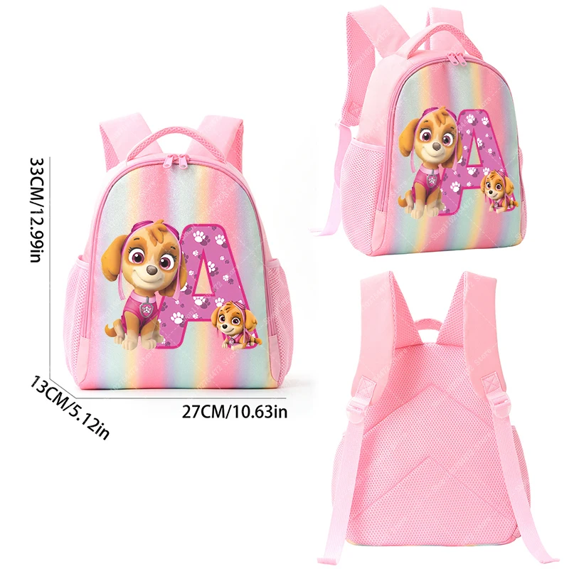 باو باترولز الاطفال أنيمي لطيف على ظهره الأطفال الكرتون المدرسية عارضة الملحقات سكاي فتاة الأزياء حقيبة كتب حقيبة عيد الميلاد هدية