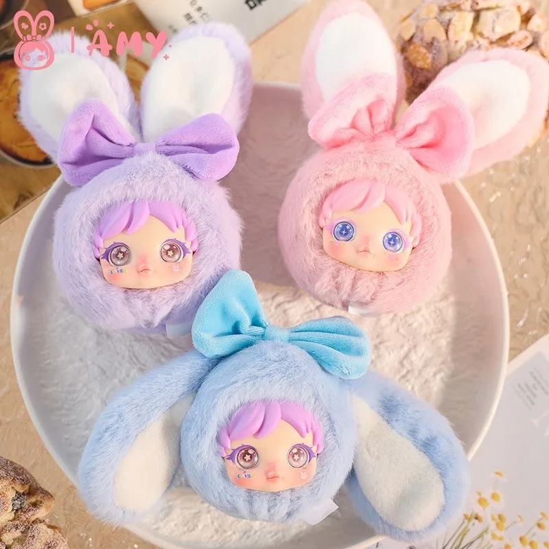 

Новая серия Amy Little Rabbit, слепая коробка, кавайная плюшевая кукла, игрушка, фигурка, подвеска, украшение для рюкзака, загадочная коробка, игрушки для девочки
