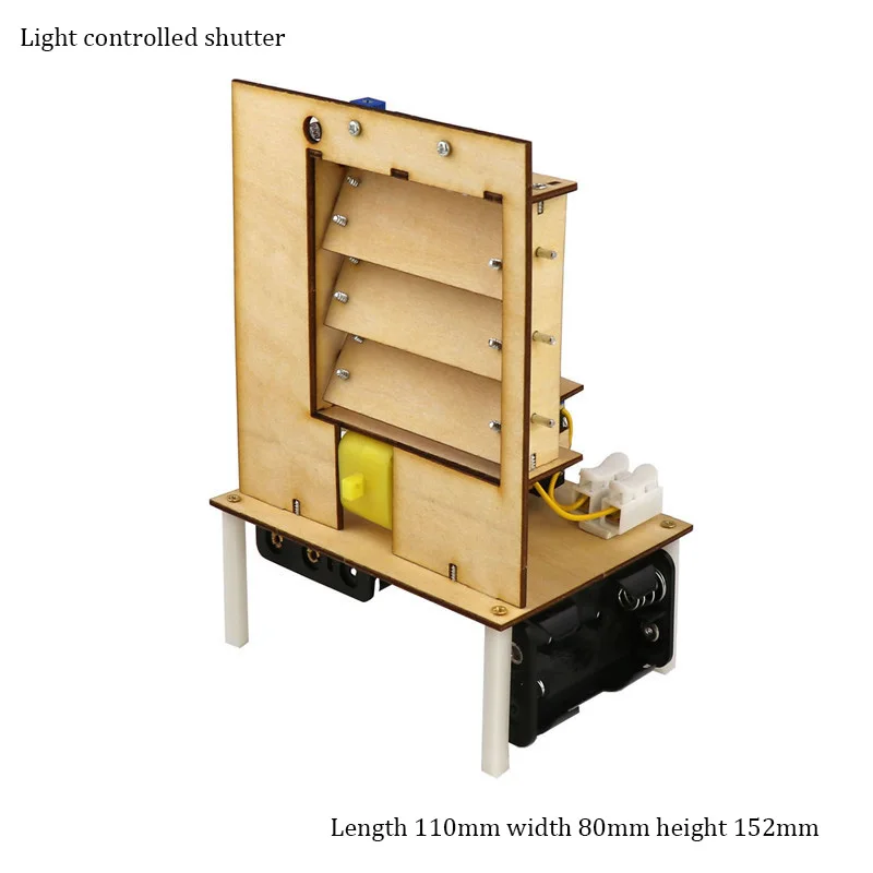 Automatic Light Control Window Electric Simulation Scientific Invention Experiment Model DIY Puzzle Education