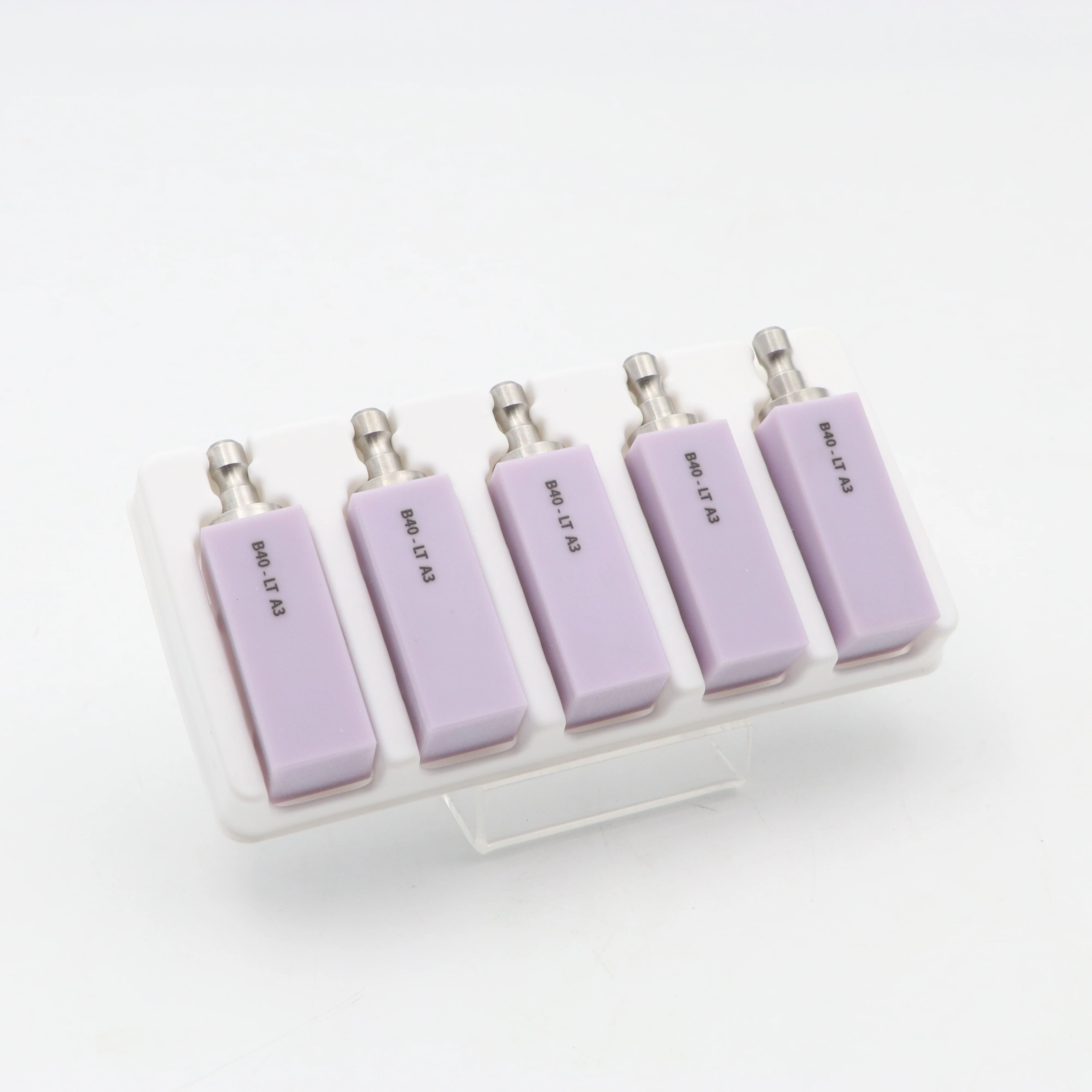 Dental Lithium Disilicate Block B40 LT HT A1 A2 A3 CAD CAM Milling Ceramic for Crown Veneer Dental Laboratory