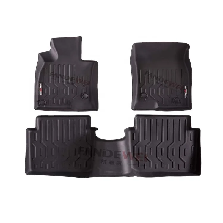 Carpet for MAZDA 3/AXELA SEDAN 2017-2021 TPV Rubber Car Floor Mat Anti slip Waterproof