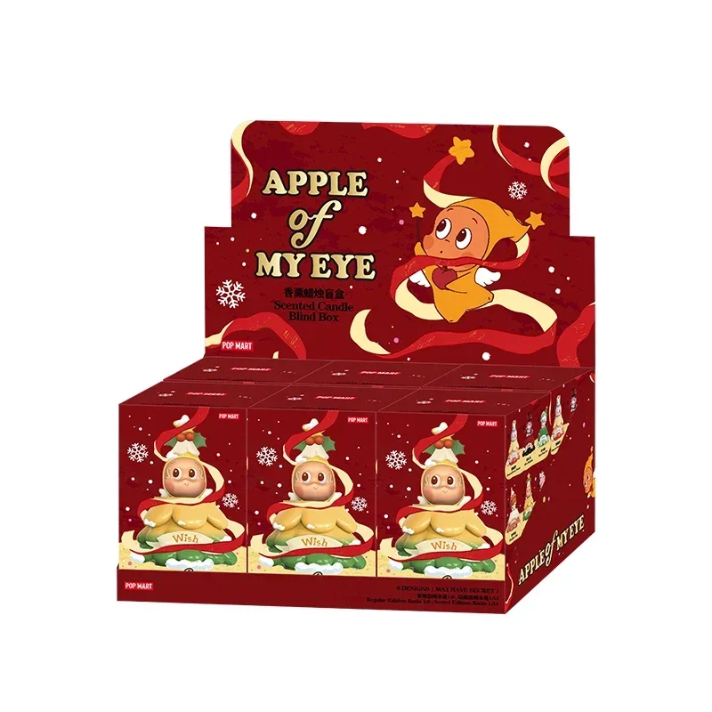 POP MART APPLE of MY EYEシリーズ 香り付きキャンドル ブラインド