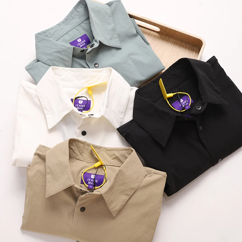 

Qui Dry Breathable Men's Summer Outdoor Casual Color ort Sve irt Trendy Stand Fit arp Collar Other Scenarios