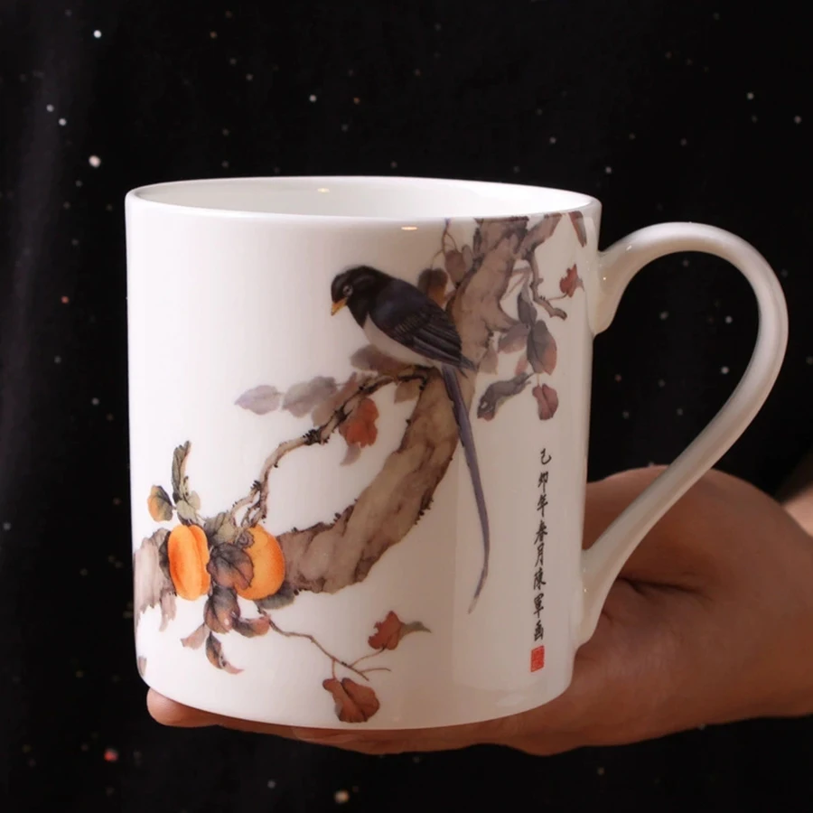 

380ml Hand Pinched Coffee Mugs Ceramic Afternoon Tea Cups Breakfast Milk Oatmeal Cup Gift Creativity Office Water Cup