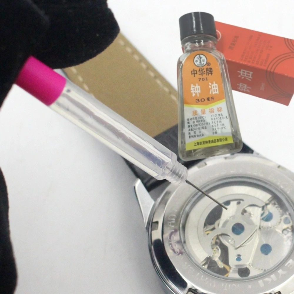 Watch Oil Professional 701 702 902 Waterproof Maintenance Waterproof Lubrication Watch Clock Oil Repair Tool Kits for Watchmaker