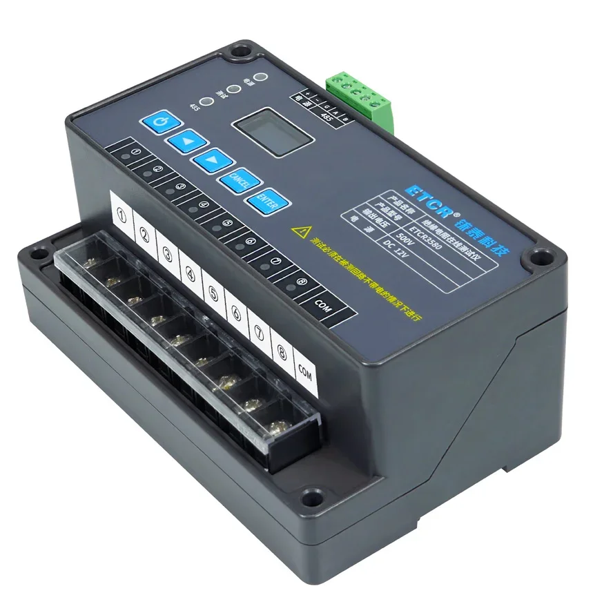VLUUKE VK3580 Digital Only Insulation Testing Device 500V Insulation Resistance On-Line Monitor RS485 Communication