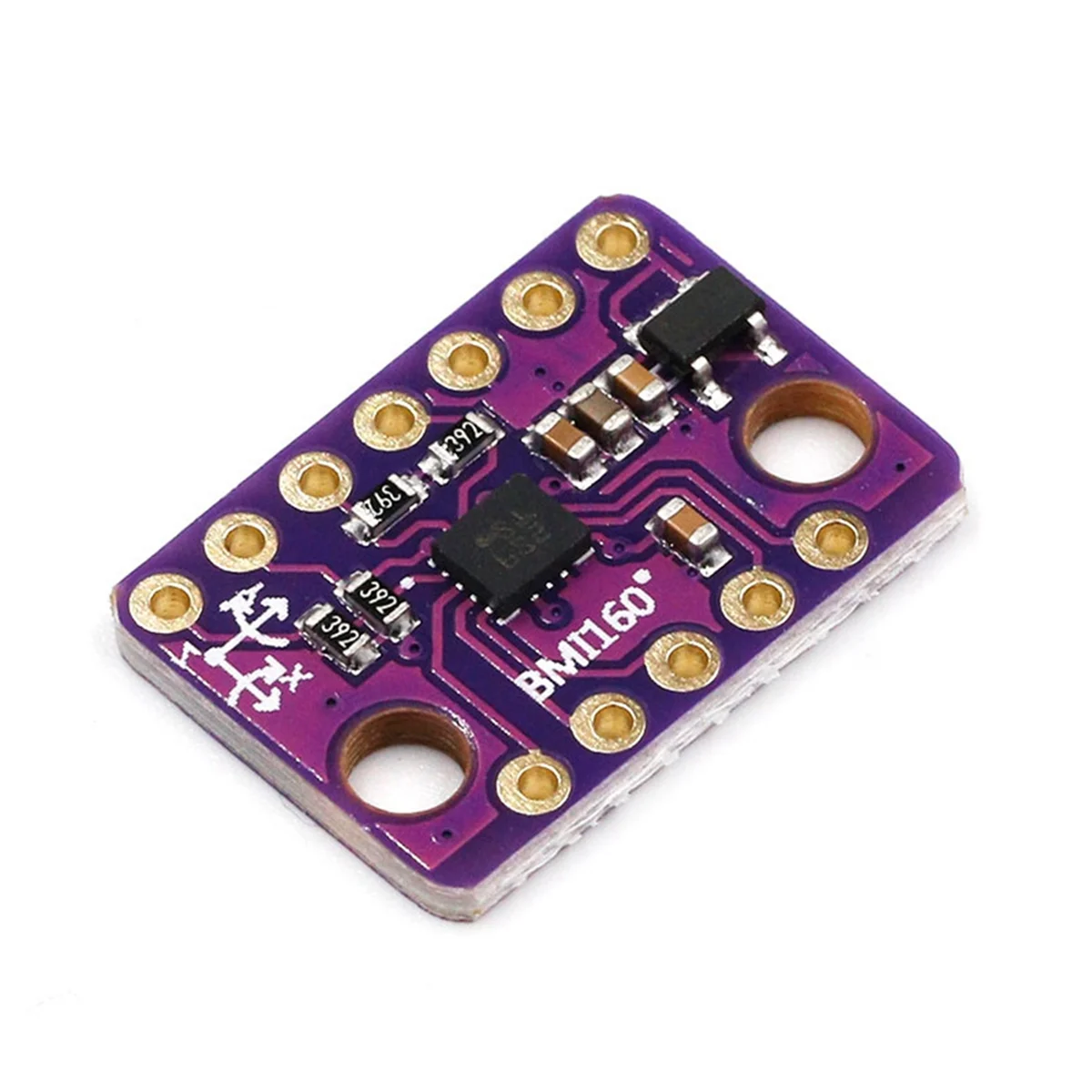 Módulo Sensor Acelerómetro Gravitacional Giroscópio, Taxa de 6 Eixos, IIC, I2C, SPI, Protocolo de Comunicação 3-5V, BMI160, 6DOF, 10Set