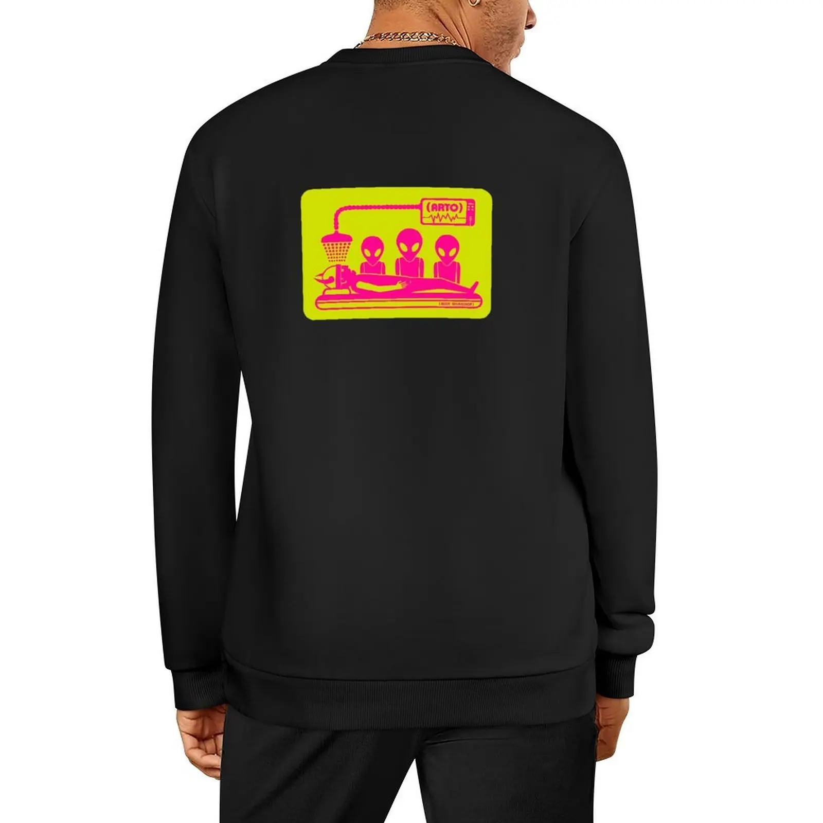 

Alien Workshop Study Pullover japanese style clothes for men men's sweat-shirt set male clothes oversize sweatshirt