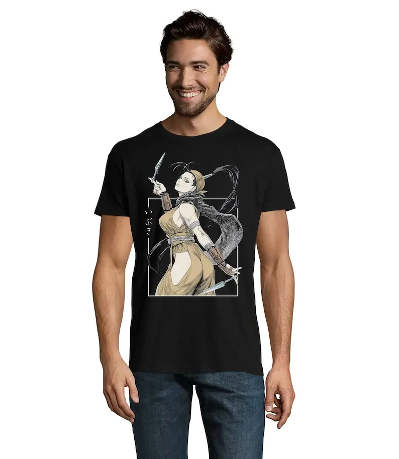 Ibuki Sketch Art Unisex Men's Cotton T-Shirt