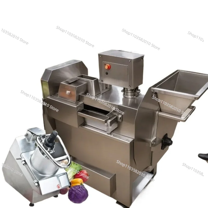 

Commercial Automatic Vegetable Chopper, Electric Fruit Slicer & Shredder Food Processor