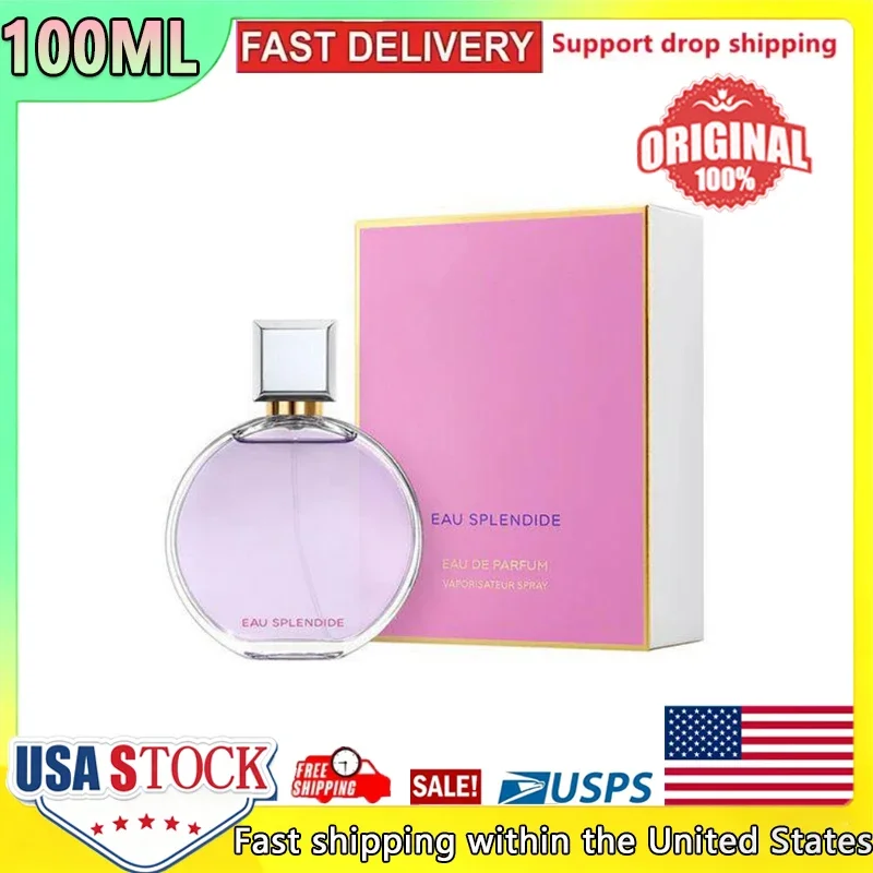 Classic Brand Perfume 100ml Light Perfume Floral Scent Romantic Fragrance Glamour Fragrance Body Spray For Women Out Dating
