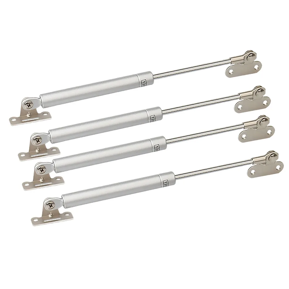 

4pcs Hydraulic Support Rod Gas Spring Heavy Duty Struts Lift Pneumatic Shocks Metal Cabinet Cupboard Furniture