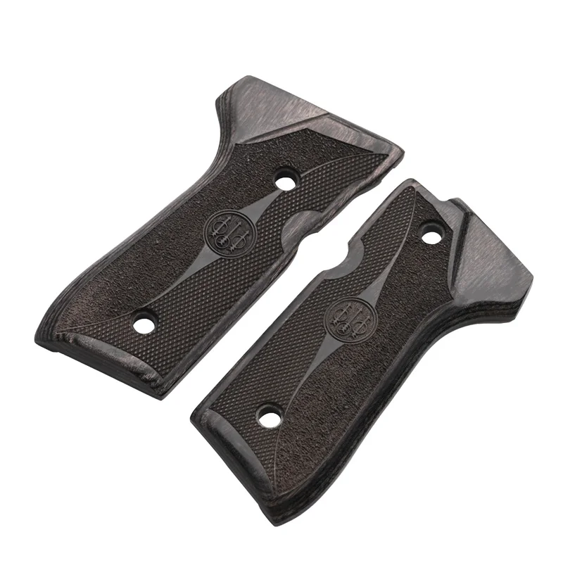 92 Gun Grips New Type Black Color Wood Exquisite Pattern Fit Perfect Installation