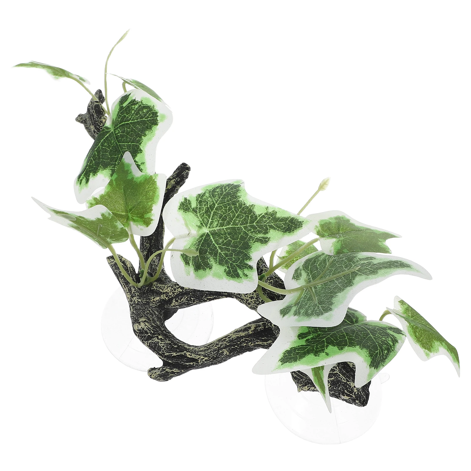 

Simulated Rattan Decoration Plant Artificial Resin Model Terrarium Reptile Habitat Fake Plants Decor Branches Realistic