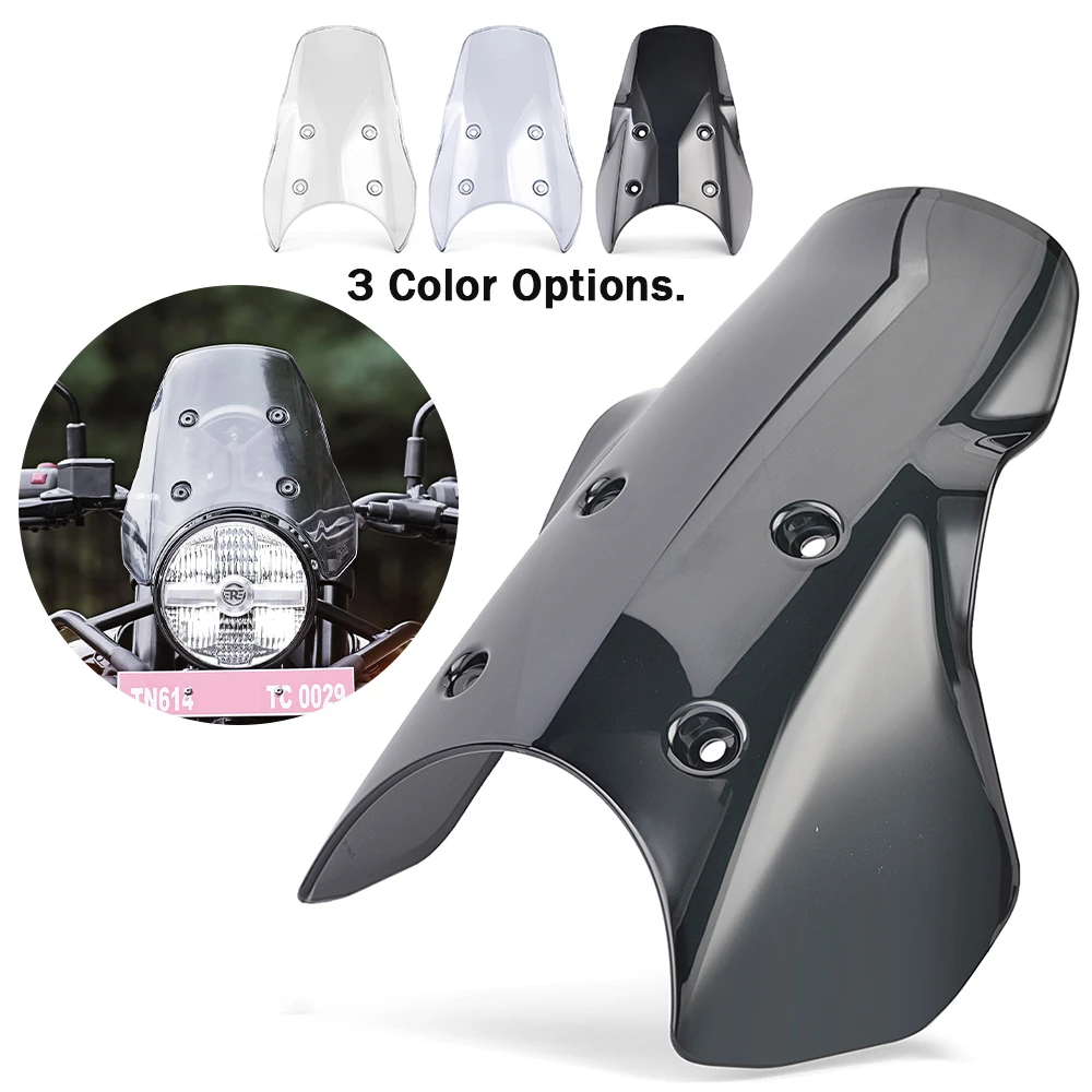Motorrad Erhöhte Windschutzscheibe Windabweiser für Royal Enfield Himalayan 450 Himalayan450 2024 2025 2026